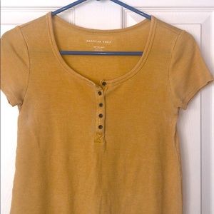 AE Button-up Thermal Henley Tee